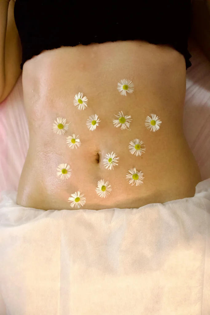 massage du ventre